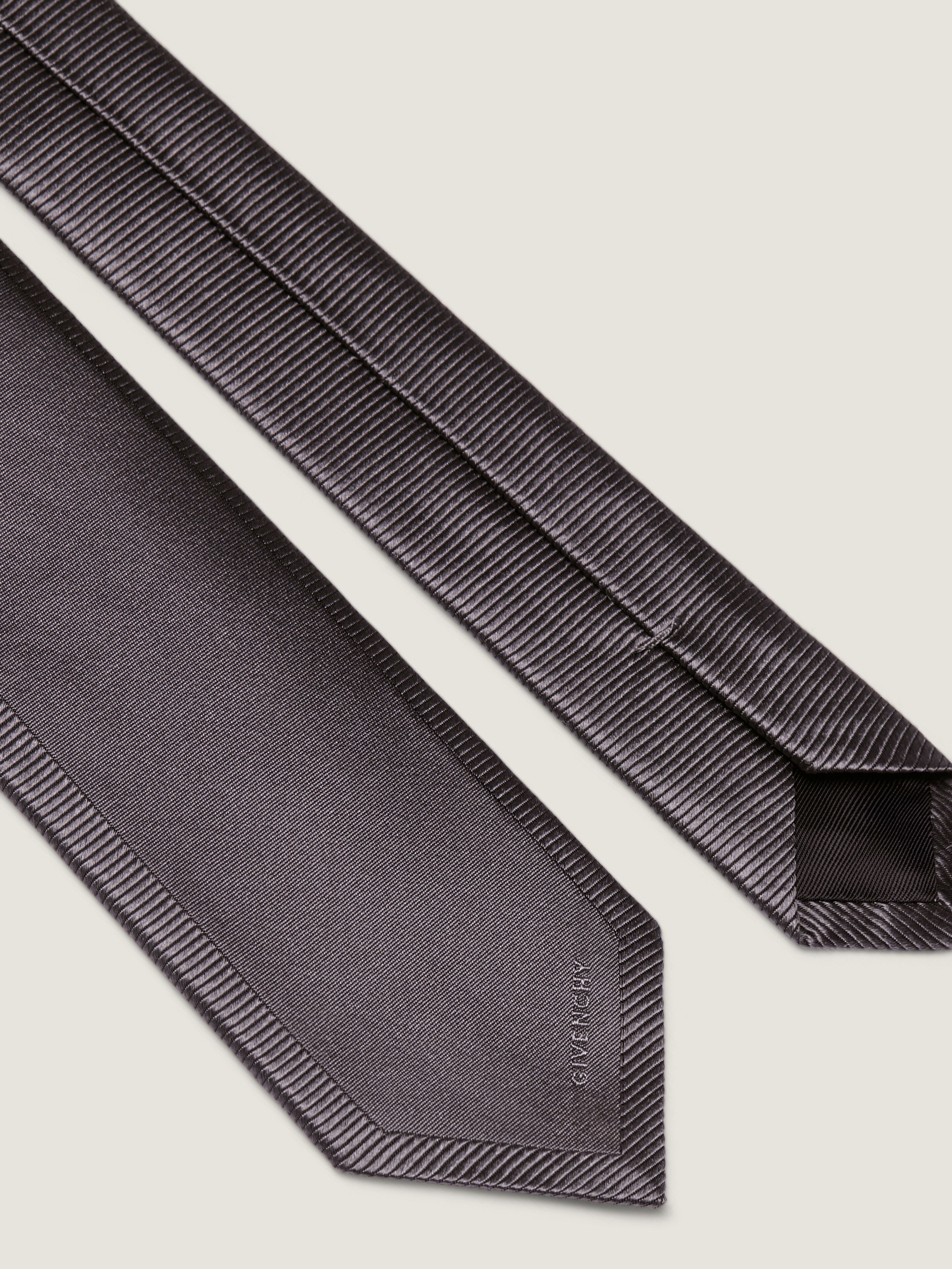 GIVENCHY tie in silk with jacquard detail